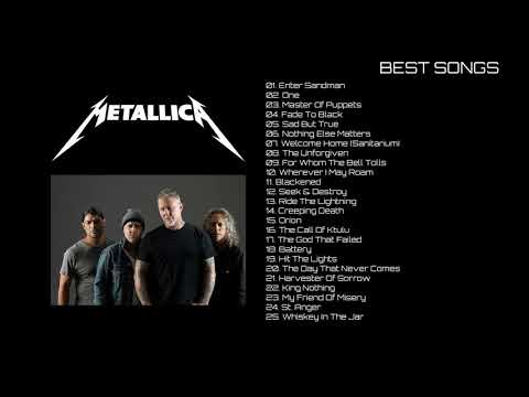 Youtube: Metallica - Best Songs | 25 Playlist