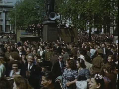 Youtube: VE and VJ Day Celebrations in London (1945)
