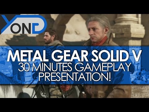 Youtube: Metal Gear Solid V - 30 Minutes Gameplay from Kojima Station! Afghanistan & Mother Base!