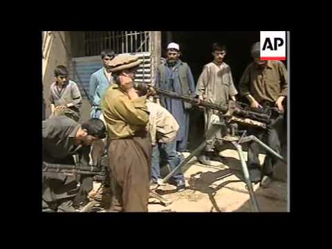 Youtube: Repair shops in northern Afghanistan fixing weapons.