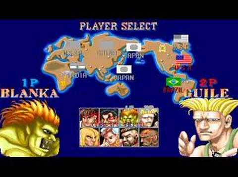 Youtube: Street Fighter 2 - Retro Arcade Intro