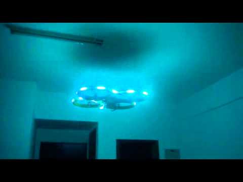 Youtube: RC Multicopter Night Flight indoor