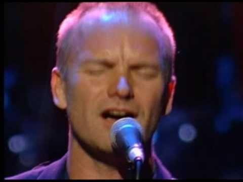 Youtube: Sting -- Message in a Bottle Live