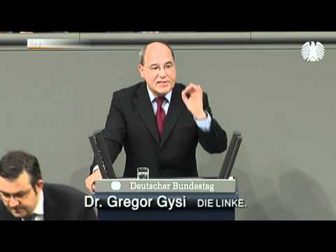 Youtube: Gregor Gysi, DIE LINKE: Das nukleare Zeitalter muss unverzüglich beendet werden
