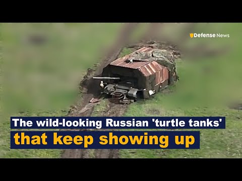 Youtube: The wild looking Russian "turtle tanks"