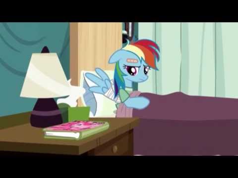 Youtube: Rainbow Dash attempts to have some "Alone time"