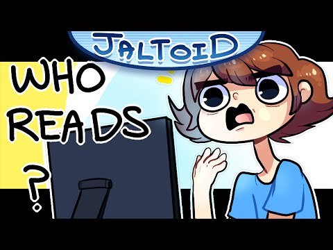 Youtube: Who Reads? - Jaltoid Cartoons