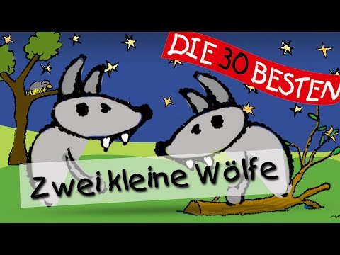 Youtube: Zwei kleine Wölfe - Die besten Kindergartenlieder || Kinderlieder