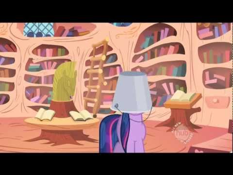 Youtube: Fluttershy/Flutterbitch - Hey Twilight, what's soaking wet and clueless?...your face!