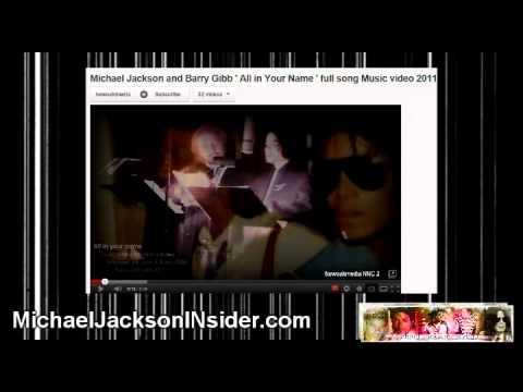 Youtube: It's "All in Your Name" Michael JOE Jackson