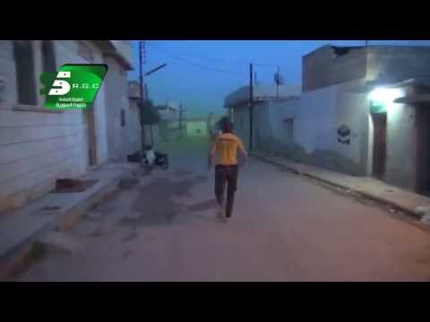 Youtube: هااام وضوح لون غاز الكلورالسام لحظة إنتشاره - الهيئة العامة للثورة حماه كفرزيتا 22-05-2014