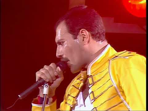 Youtube: Under Pressure - Queen Live In Wembley Stadium 11th July 1986 (4K - 60 FPS)