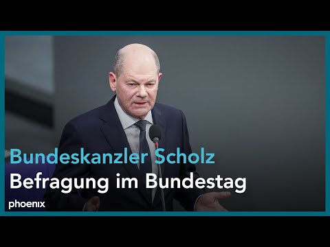 Youtube: Befragung des Bundeskanzlers Olaf Scholz (SPD) | 156. Sitzung des Deutschen Bundestages | 13.03.2024