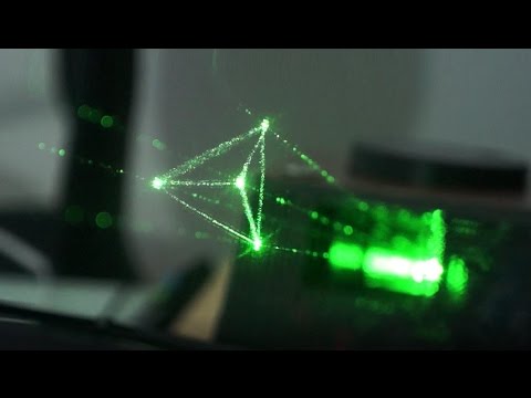 Youtube: Holovect Draws Objects In The Air With Light