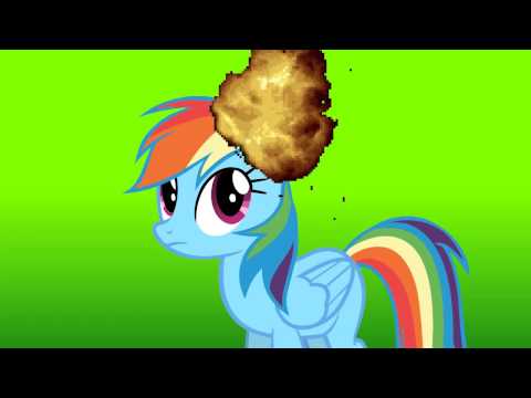 Youtube: Rainbow Dash's Ear Explodes and then She Honks like a Goose