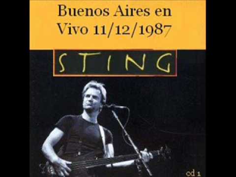 Youtube: 10 - Straight to My Heart - Sting (live in Buenos Aires 1987).wmv