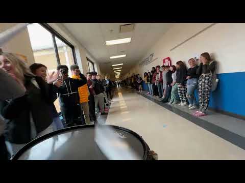 Youtube: Central Crossing HS Drumline Clap out Snare cam