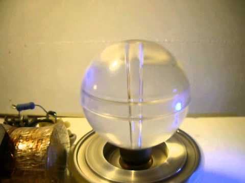 Youtube: Rotating Water + Air Sphere