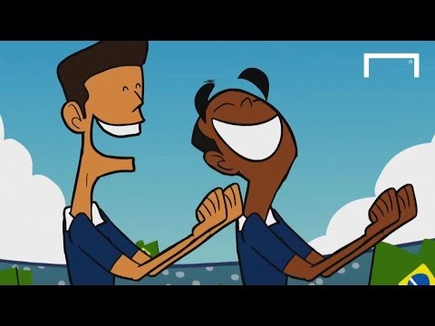 Youtube: GOALTOONS: Brazil's World Cup history