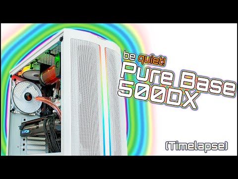 Youtube: be quiet! Pure Base 500DX - Watercooling Timelapse Ryzen 3700X & RX5700 XT