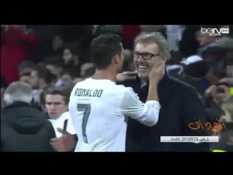 Youtube: Ronaldo speaks with Laurent Blanc after match