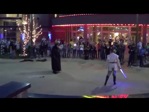 Youtube: Star Wars Flash Mob/Lightsaber Battle (South Jordan, UT)