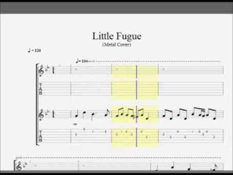 Youtube: Bach - "Little" Fugue (Metal Version)