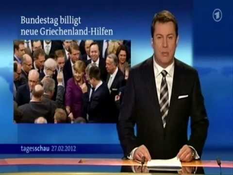 Youtube: Wolfgang Schäuble spielt Sudoku im Bundestag 27.02.2012