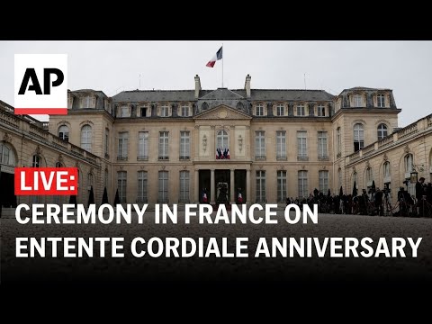 Youtube: LIVE: Watch the French-British guard ceremony on Entente Cordiale anniversary