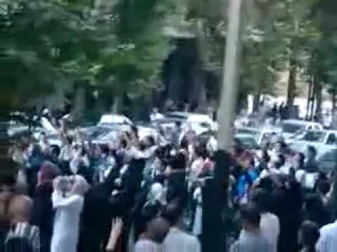 Youtube: 17 Sept 2009 - Tehran. No to Gaza No to Lebanon, I die for Iran