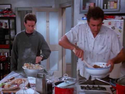 Youtube: Seinfeld Kramer cooking
