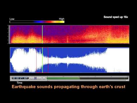 Youtube: Underwater Microphone Captures Japan Earthquake