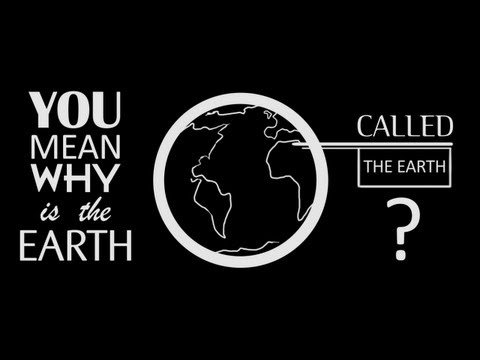 Youtube: The Earth | Ricky Gervais & Karl Pilkington | Typography Animation