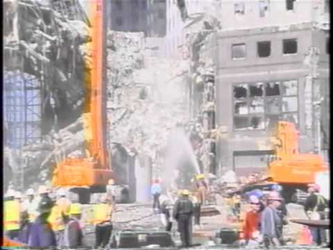 Youtube: Working at Ground Zero 5. FDNY, Construction, Ironworkers- from NIST FOIA R.10