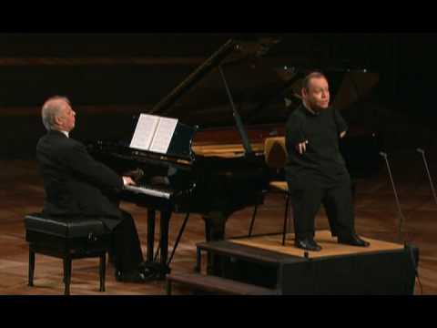 Youtube: Schubert - Der Leiermann - Thomas Quasthoff / Daniel Barenboim