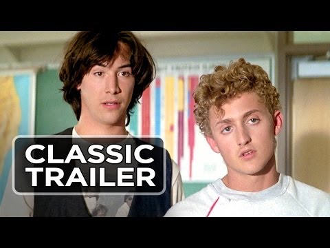 Youtube: Bill & Ted's Excellent Adventure Official Trailer #1 - Keanu Reeves Movie (1989) HD
