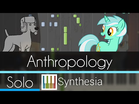Youtube: Anthropology (Lyra's Song) - Awkward Marina - |SOLO PIANO TUTORIAL w/LYRICS| -- Synthesia HD