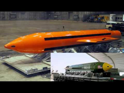 Youtube: Bombe des Typs GBU-43/B  oder MUTTER ALLER BOMBEN kommt erstmals der USA zum Einsatz