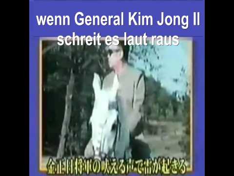 Youtube: Kim Jong Il Propaganda - Der liebe Führer