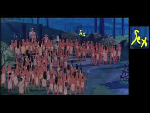 Youtube: Disney Subliminal Messages: Pocahontas
