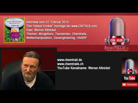 Youtube: Werner Altnickel bei "Der Heisse Hocker" auf OKiTALK.com 10. Februar 2014