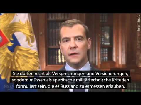 Youtube: Medwedew reisst der NATO den Arsch auf