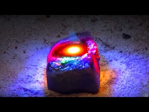 Youtube: Fresnel Lens 3002ºF DIY Lava Obsidian FARMING Melt Rock Sunlight Solar greenpowerscience