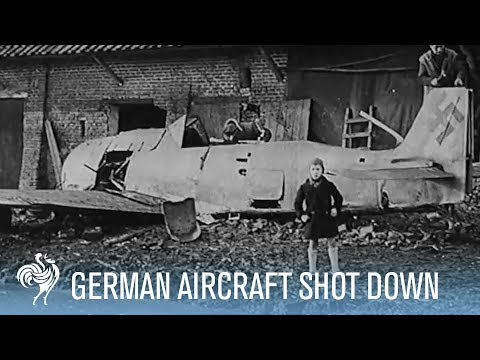 Youtube: Nazi Pilot Jumps from Plane During Aerial Combat | War Archives