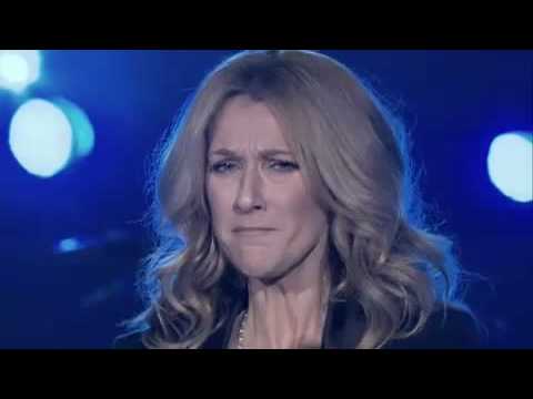 Youtube: Celine Dion is crying (singing My Love) LIVE !