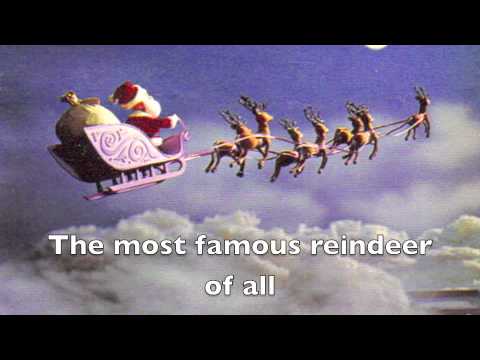 Youtube: Rudolph the Red Nosed Reindeer LYRICS VIDEO