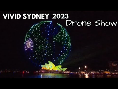 Youtube: Vivid Sydney 2023 Drone Show Written in the Stars