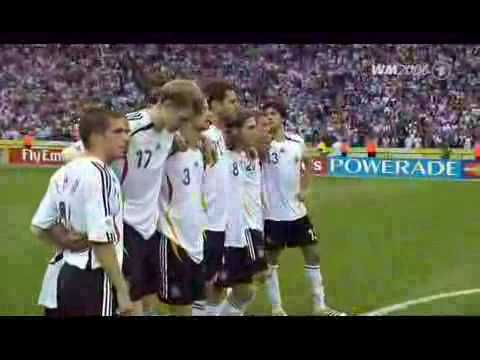 Youtube: WM 2006 in Deutschland-Viertelfinale Elfmeterschießen gegen Argentinien