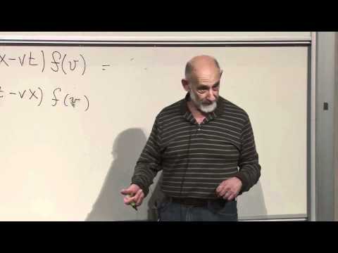 Youtube: Special Relativity | Lecture 1