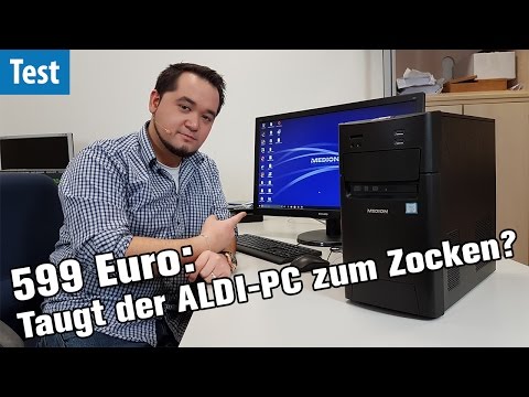 Youtube: ALDI-PC für 599€ im TEST: Ist der Medion P5360E GAMING-tauglich?